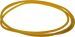 ASCO-STAR endless rigid perlon string yellow belt,  3 x 1000 mm